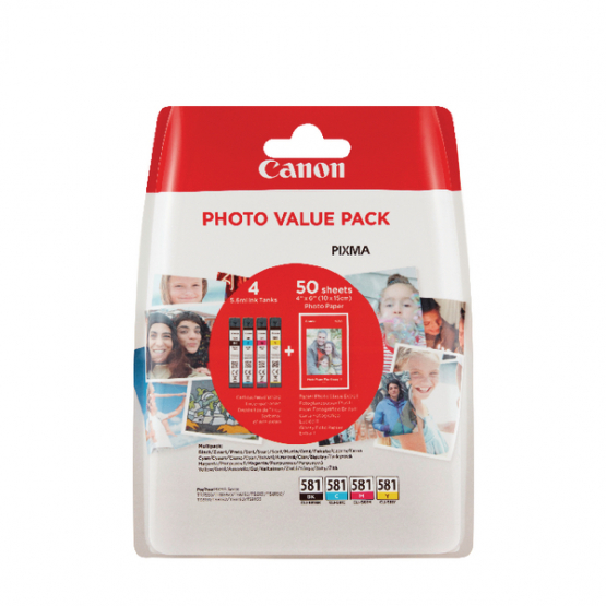 Canon CLI-581 Photo Cartridge Pack (2106C005) 